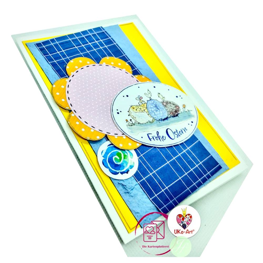 Digipapier mit Digistamp Elefant, Motivpapier Bastelpapier zum drucken plotten, Motiv Streifen-Stripes Bild 2
