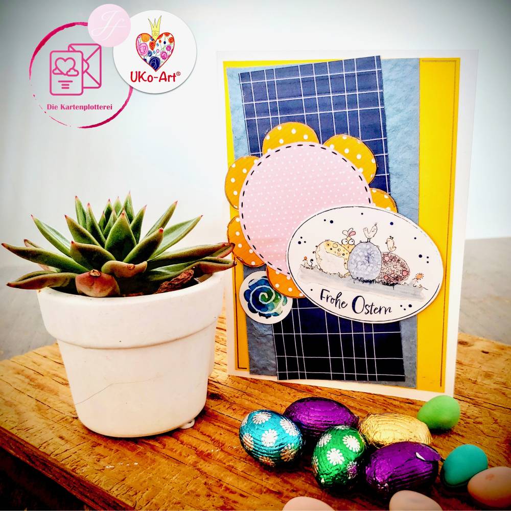 Digipapier mit Digistamp Elefant, Motivpapier Bastelpapier zum drucken plotten, Motiv Streifen-Stripes Bild 3