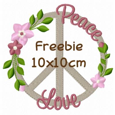 Freebie -Kostenlose Stickdatei 10x10cm
