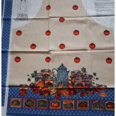 Panel Patchwork Schürze Küchenmotive