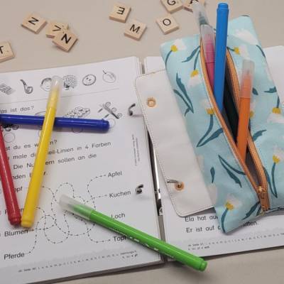 Ordner Stiftemäppchen ITH Stickdatei in 4 Größen Stickdatei NadelSprünge
