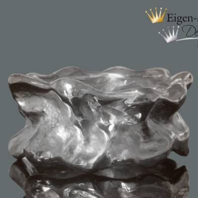 Goldschmiede Schmorring "Volcano" in 925er Sterling Silber, Silberring, Silberschmuck, Ring Silber