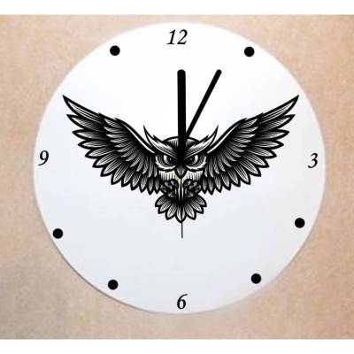 Eule Wanduhr Schallplattenuhr Schallplatte Wanduhr Vinyl