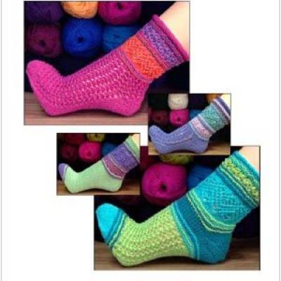 Mappe *DonnaRocco* - für bunte Socken in 1000 und 1 Variation