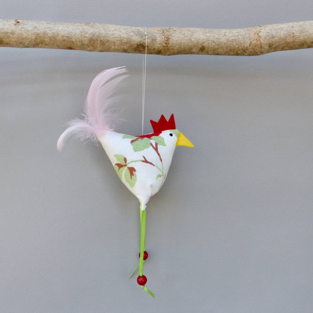 Huhn, Osterdeko, 1 St. Stoffhuhn, Oster-Hühnchen Bild 6