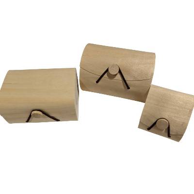 Schmuckschachtel aus Birkenholzfurnier