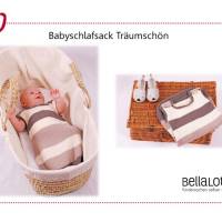 Strickanleitung Schlafsack Träumschön, onesize für Babys, Anfängerfreundlich