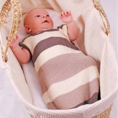 Strickanleitung Schlafsack Träumschön, onesize für Babys, Anfängerfreundlich