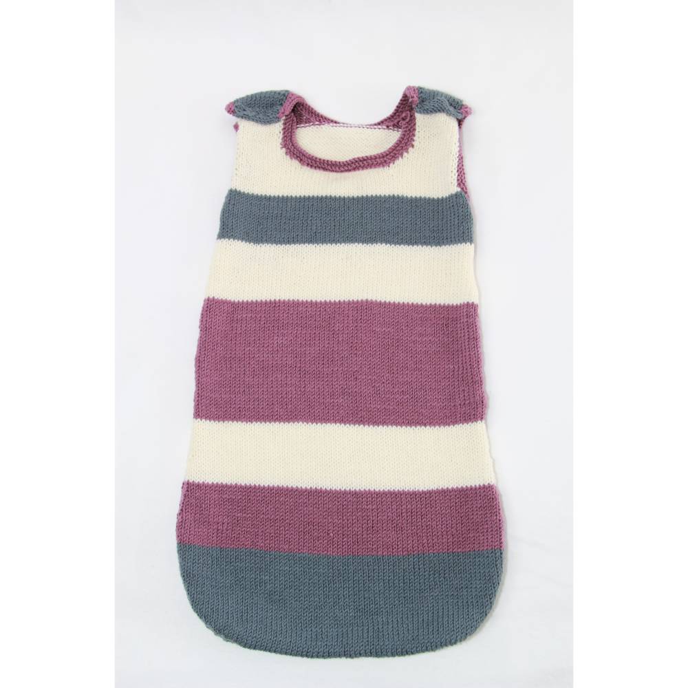 Strickanleitung Schlafsack Träumschön, onesize für Babys, Anfängerfreundlich Bild 3