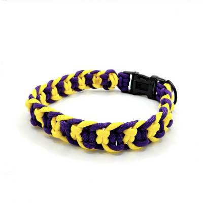 Halsband Paracord, geflochten, Hundehalsband, Wunschfarben