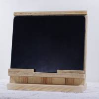 Tabletablage, Tablethalter aus Palettenholz, Wohndeko, Dekoration, Aufbewahrung