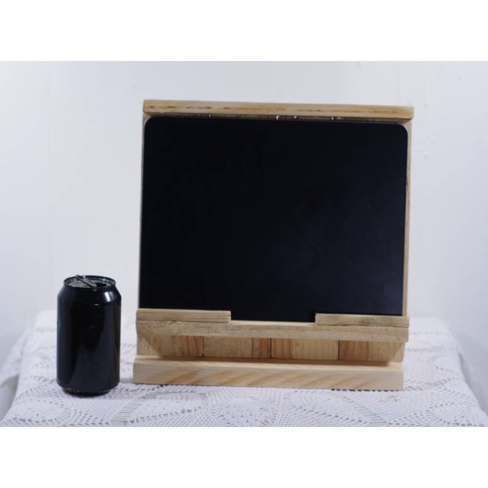 Tabletablage, Tablethalter aus Palettenholz, Wohndeko, Dekoration, Aufbewahrung Bild 10
