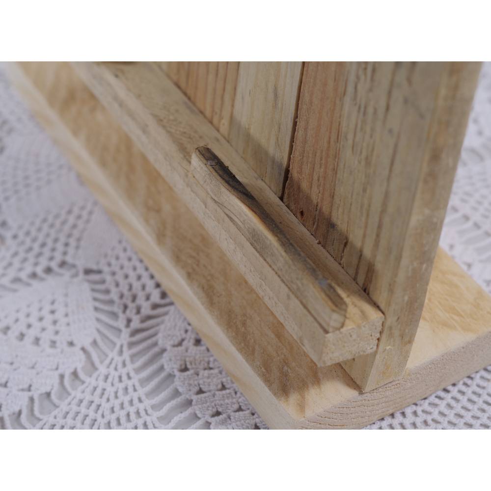 Tabletablage, Tablethalter aus Palettenholz, Wohndeko, Dekoration, Aufbewahrung Bild 3