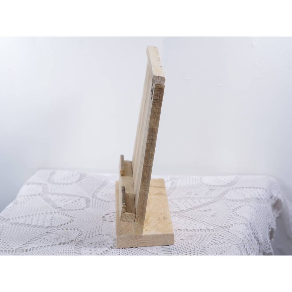 Tabletablage, Tablethalter aus Palettenholz, Wohndeko, Dekoration, Aufbewahrung Bild 5