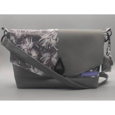Tasche "Josha" schwarz/grau