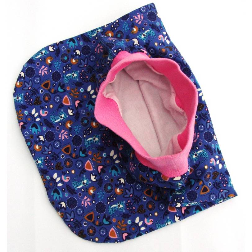 Strampelsack Pucksack Schlafsack 0-6 Monate Sleeping Panther mit Blumen &  Vgelchen fr Mdchen & Jungen