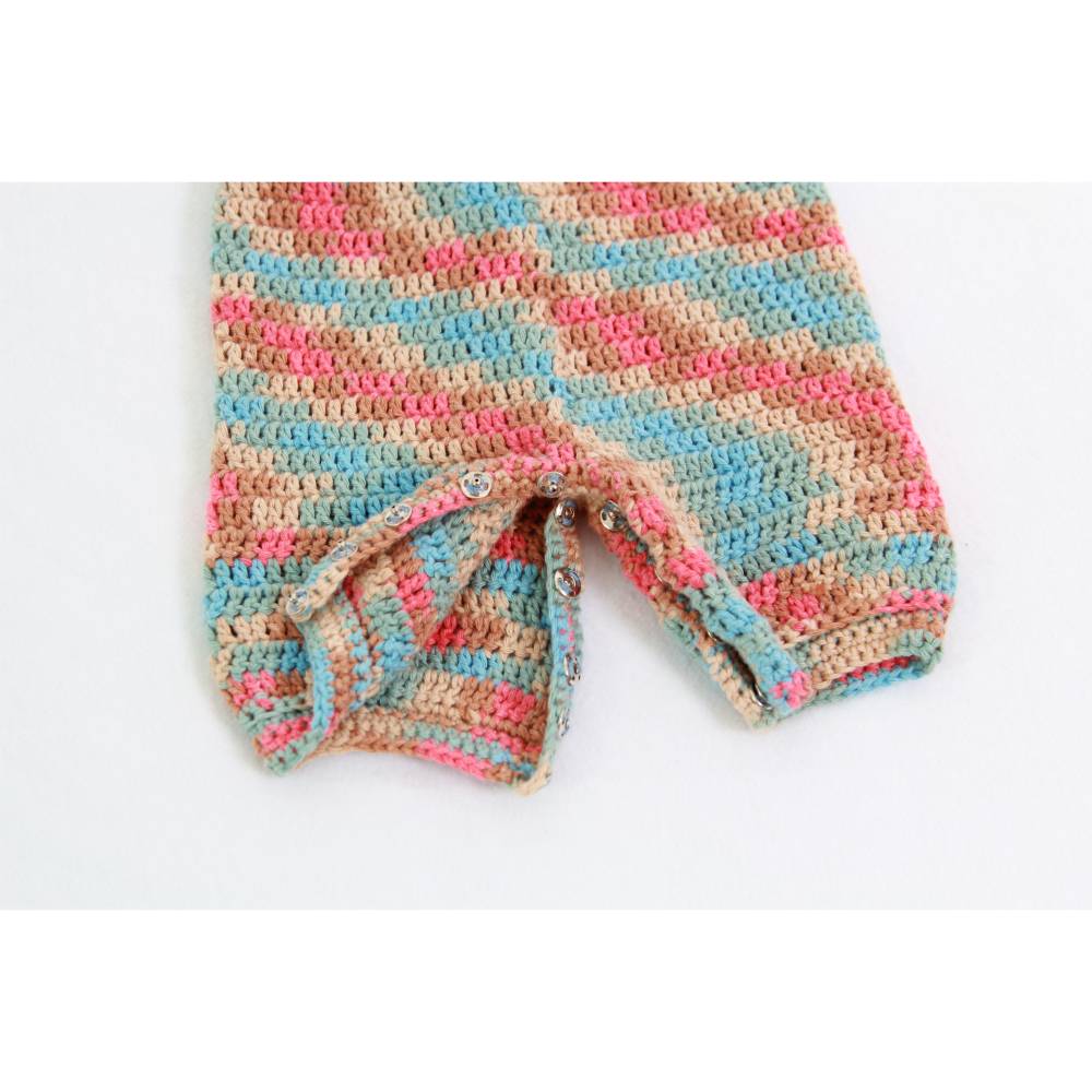 Häkelanleitung für die Babylatzhose Löwenzahn in der Größe 62/68 Bild 6