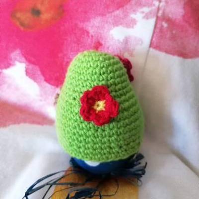 Gehäkelter Eierwärmer Blumenwiese, Ostergeschenk, Osterdeko, Geschenk, Deko, Ostern