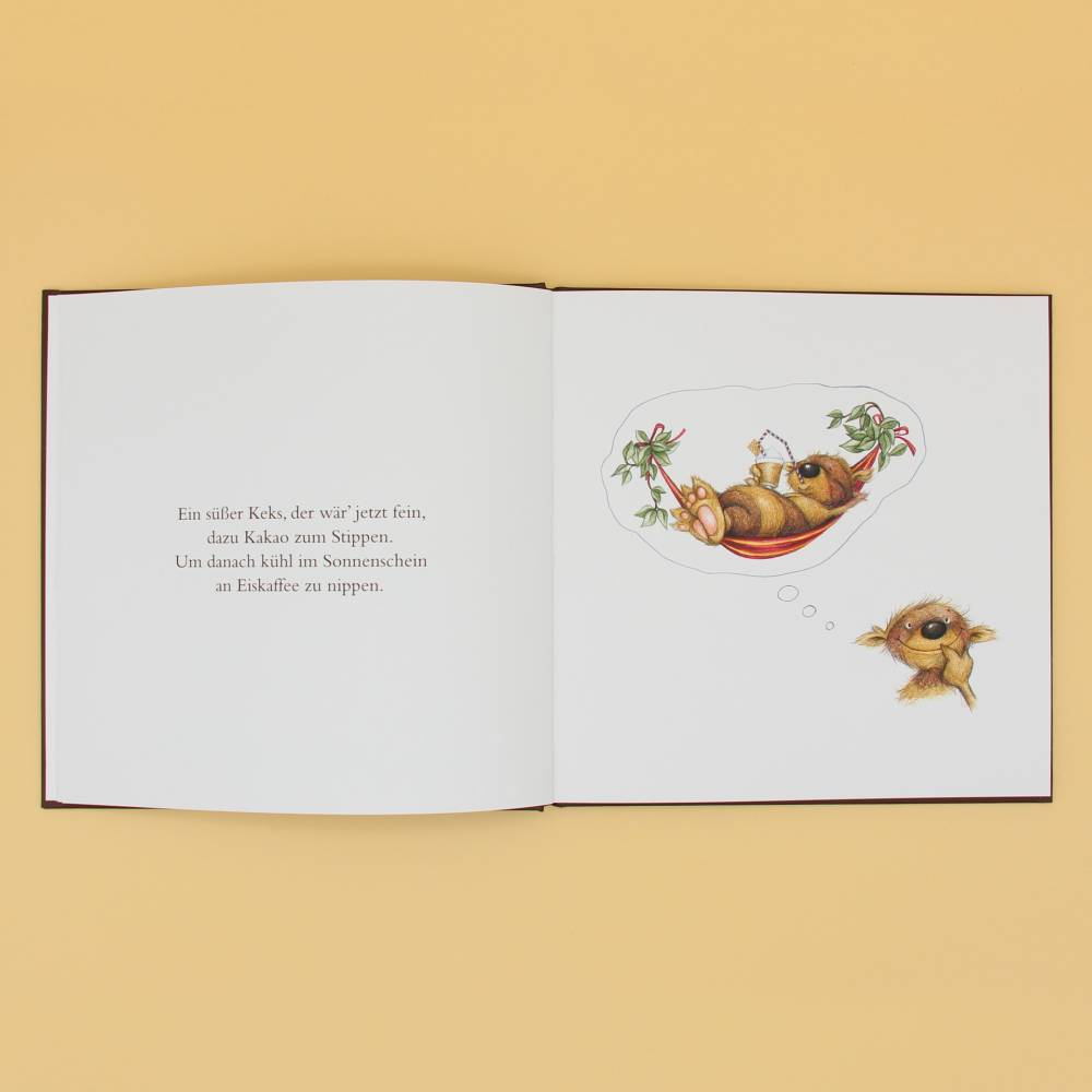 Bilderbuch, Kinderbuch, ab 4 Jahre, »Der Rindenbär auf der Suche nach Bärkömmlichkeit«, 48 Seiten inkl. Rezept, 21x21 cm Bild 5