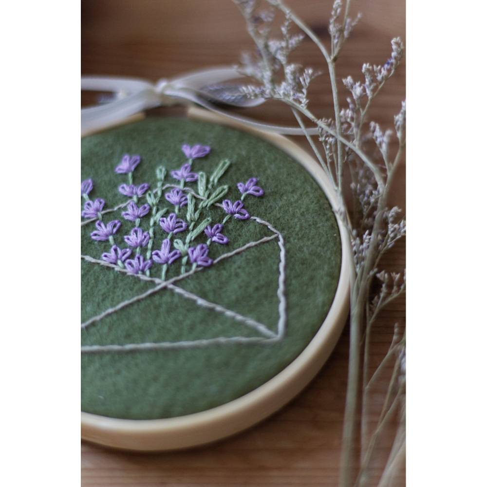Stickanleitung "Blumenallerlei" Mix & Match Stickanleitung mit Vorlage für Beginner und Fortgeschrittene Bild 6