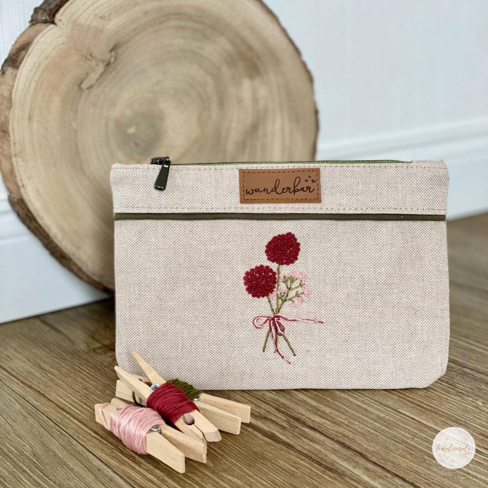 Stickanleitung "Blumenallerlei" Mix & Match Stickanleitung mit Vorlage für Beginner und Fortgeschrittene Bild 9