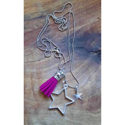 Minimalistische Kette mit Stern für den Sommer 