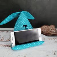 Handykissen / Sitzsack Pyramide SITZHASI - Smartphonestütze als Handyhalter | mit Kirschkernfüllung | RÄUBERKIND