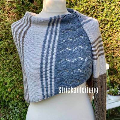 Strickanleitung Lizas Tuch Cloudy Beach