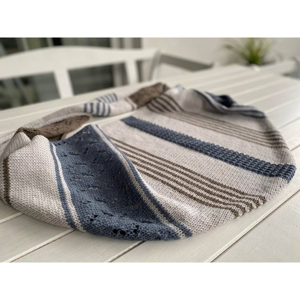 Strickanleitung Lizas Tuch Cloudy Beach Bild 5