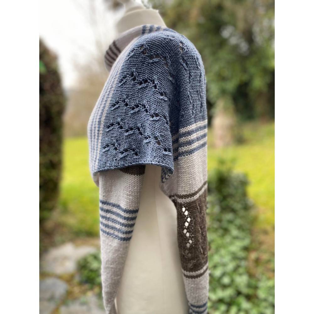 Strickanleitung Lizas Tuch Cloudy Beach Bild 7