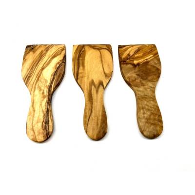 Racletteschaber aus Olivenholz - 2er Set, 3er Set .....