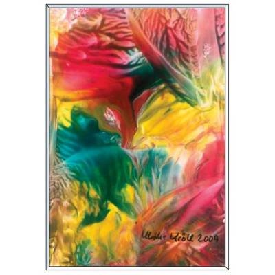 Kunst–Doppelkarte - „Frühlingserwachen“ - bewusst ohne Textvorgabe - Design  Ulrike Kröll