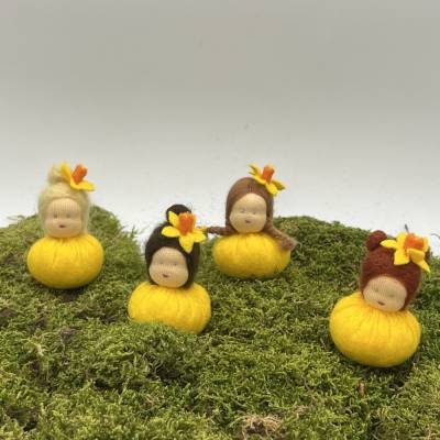Osterglocken/Narzissen Mini - Jahreszeitentisch - Blumenkind - Frühjahr - Frühlingsdeko