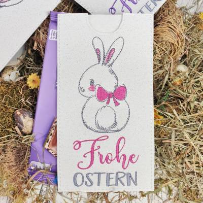 Schokoladenhülle zu Ostern auch für große Tafeln