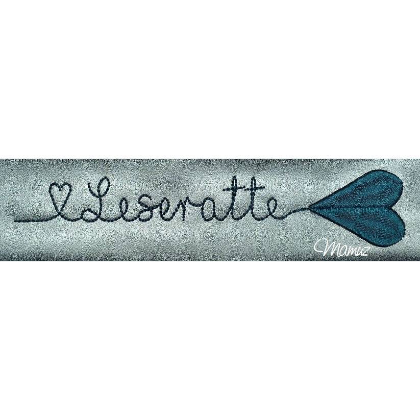 * Leseratte Anhänger ITH * Lesezeichen, Stickdatei 10 x 10 Bild 7