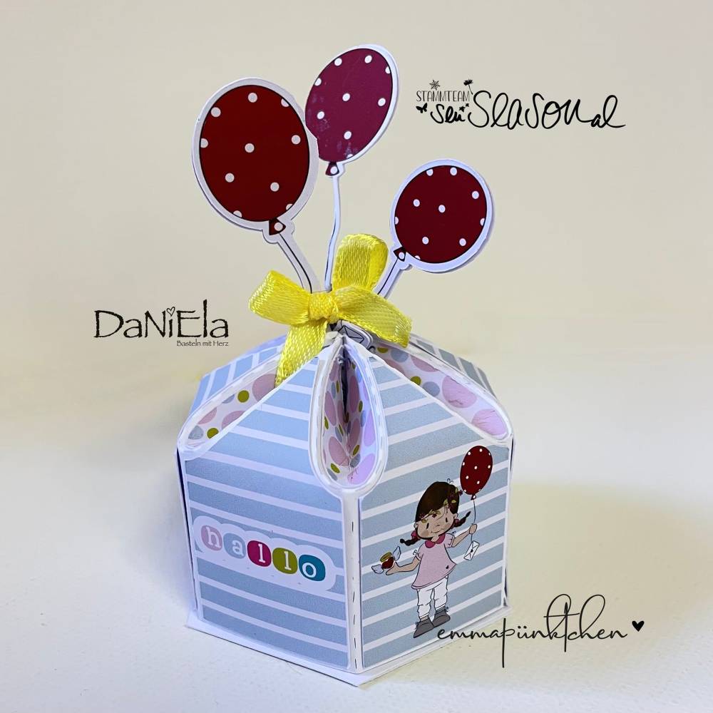 Plotterdatei Süßigkeiten- und Ring-Box, Geschenkbox, Ringkissen für Verlobungsring, Verpackung für Eheringe oder Süßes Bild 5