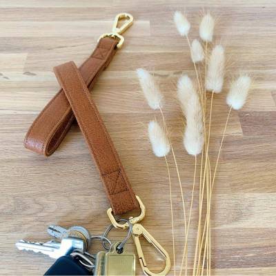 Schlüsselband | Schlüsselanhänger Braun