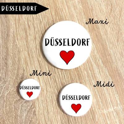 Düsseldorf Magnet Größe nach Wahl