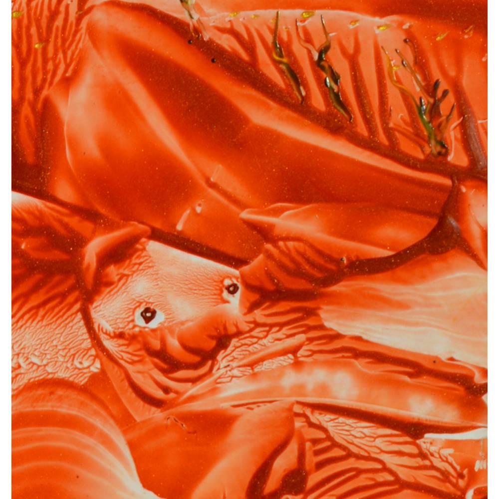 Klebefolie - Malerei • "Aus dem Schlaf erwacht" • Design  Ulrike Kröll Bild 4