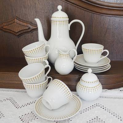 Kaffeegeschirr aus den 60er/70er Jahren von Seltmann Weiden