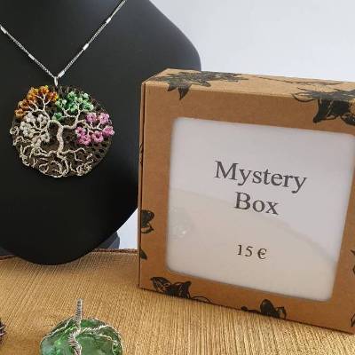 Mystery Box -15 Euro / Wundertüte/ Drahtschmuck / Perlenschmuck/ kleine Überraschung / Geschenkidee