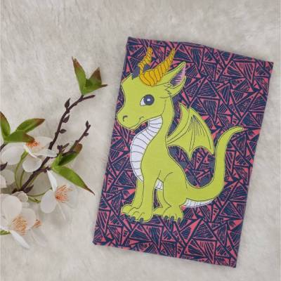 Doodle Stickdatei Drache Cynthia