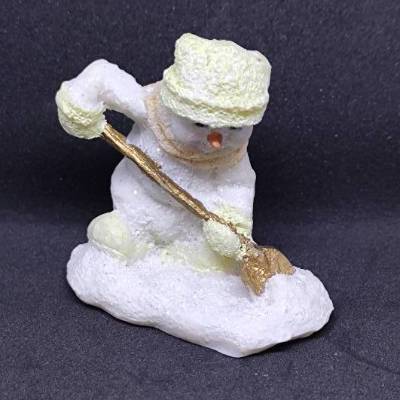 Miniatur - Schneemann - Schneewichtel