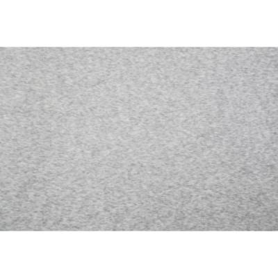 Nicki hellgrau melange 50 x 150 cm meliert Nähen Stoff Nicky Velours