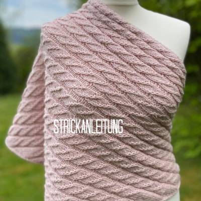 Strickanleitung Lizas Tuch Twisted Dream