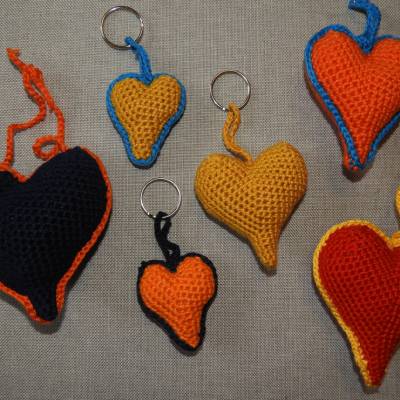 PDF Häkelanleitung: Amigurumi Herzen