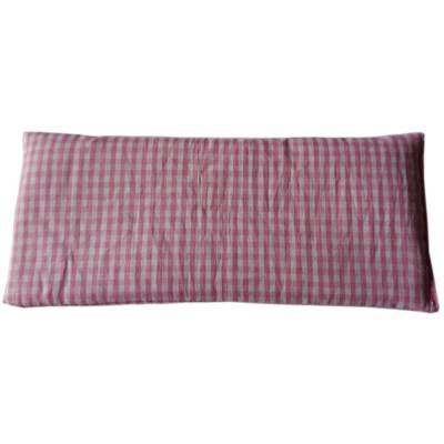 Amarant Augen und Entspannungs Kissen Vischy Karo rosa/weiß