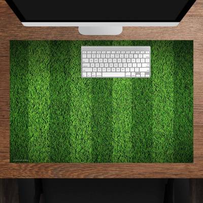 Schreibtischunterlage – Spielfeldrasen – 60 x 40 cm – Schreibunterlage für Kinder aus erstklassigem Premium Vinyl – Made