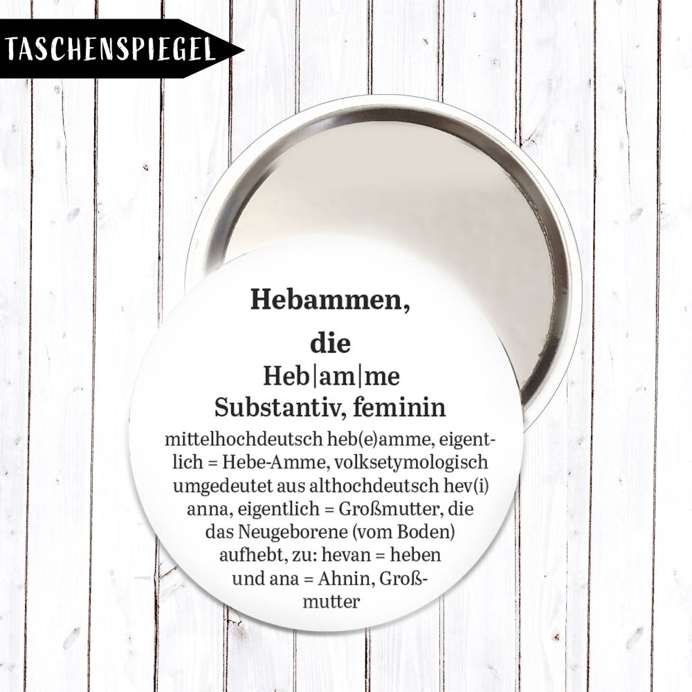Hebamme Definition Taschenspiegel Bild 5
