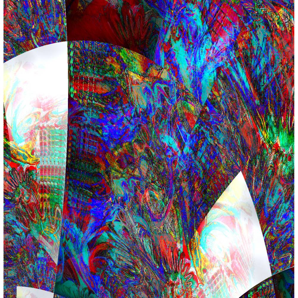 Klebefolie - edle Digital-ART • "Fantastische Dimensionen" • Design  Ulrike Kröll Bild 2